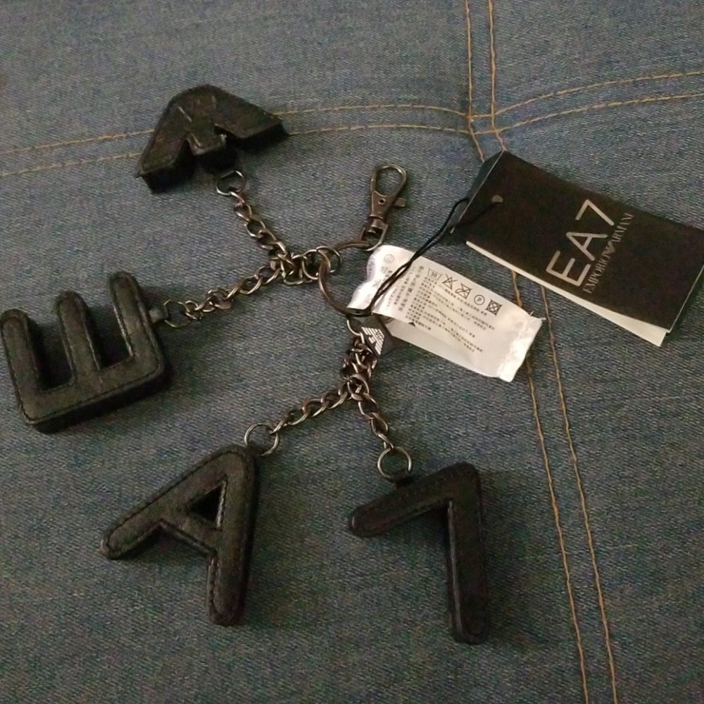 Emporio Armani Bag Charm Key Chain